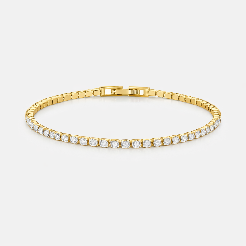 Lux Tennis Bracelet Gold