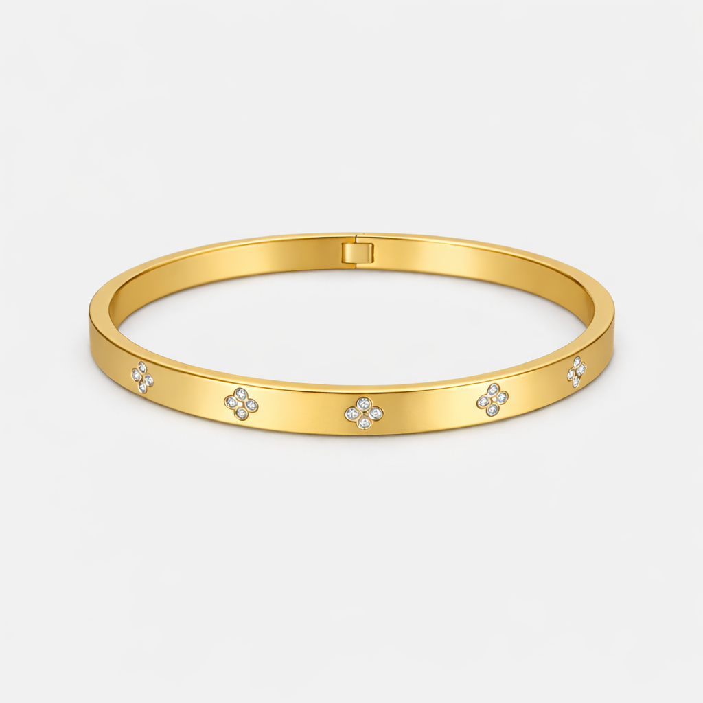 Cloé Cuff Bracelet Gold