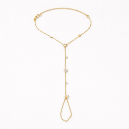 Sadé Hand Chain Bracelet Gold